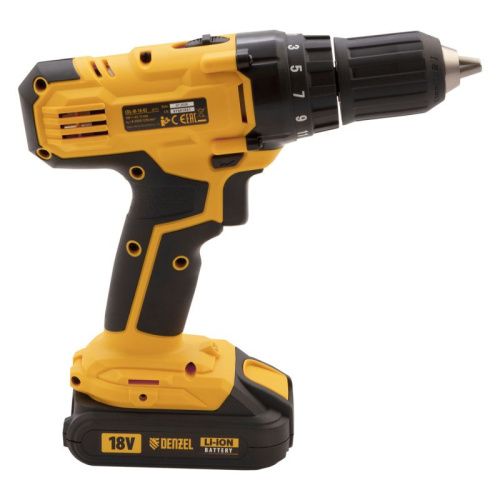 Дрель-шуруповерт аккумуляторная Denzel CDL-IB-18-02-Tehinstrument
