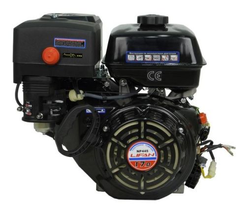 Двигатель Lifan NP445, вал ?25мм, катушка 11 Ампер-Tehinstrument