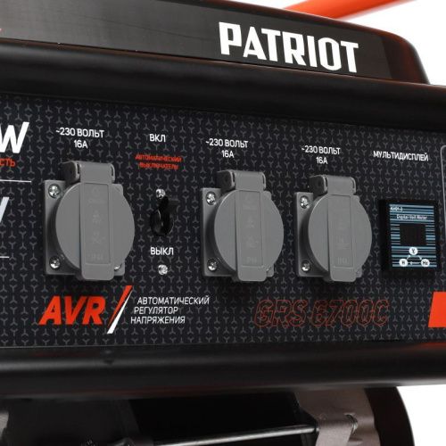 Генератор бензиновый Patriot GRS 6700C-Tehinstrument