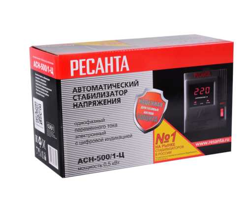 Стабилизатор напряжения РЕСАНТА АСН-500/1-Ц-Tehinstrument