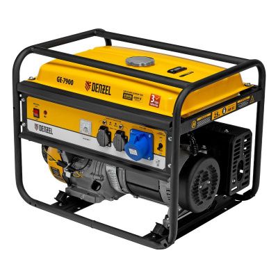 Генератор бензиновый Denzel GE 7900-Tehinstrument