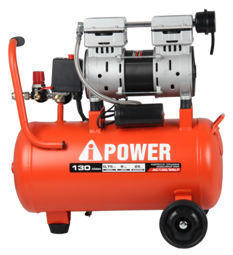 Компрессор поршневой безмасляный AC130/25LF, A-iPower-Tehinstrument