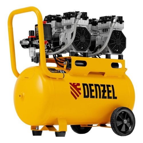 Компрессор безмасляный, малошумный Denzel DLS 1500/50-Tehinstrument