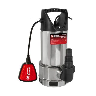 Насос дренажный QUATTRO ELEMENTI Drenaggio  900 F Inox-Tehinstrument