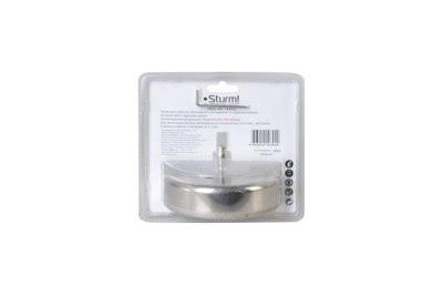 Коронка алмазн. По керам. Плитке и стеклу 120 x 55 мм,  с центрир. Сверл.  Sturm-Tehinstrument