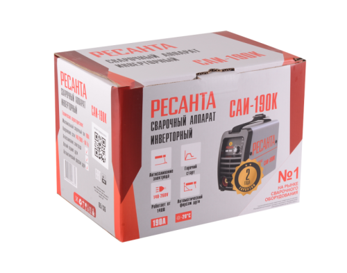 Сварочный аппарат инверторный Ресанта САИ 190К (компакт)-Tehinstrument