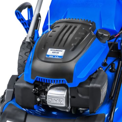 Самоходная бензиновая газонокосилка Hyundai L 4610SE с электростартером-Tehinstrument