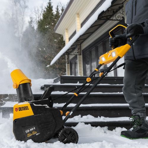 Снегоуборочная машина аккумуляторная, Denzel ESB-460-0-Tehinstrument