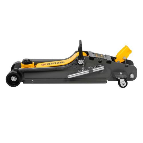 Домкрат гидравлический подкатной с фиксатором, 2,5 т, 85-385 мм Denzel-Tehinstrument