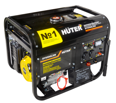 Портативный бензогенератор HUTER DY6500LXW-Tehinstrument