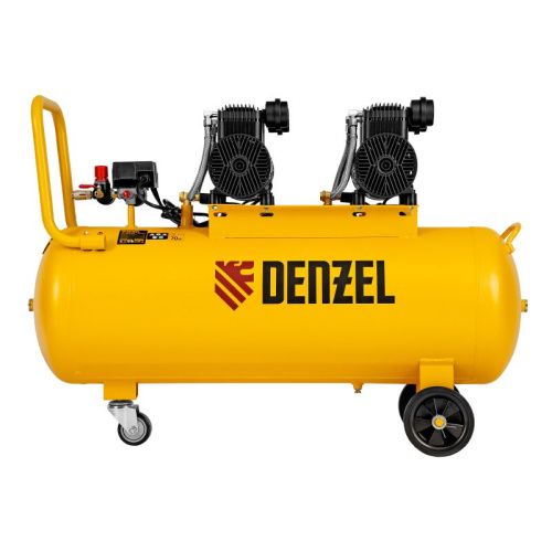Малошумный безмасляный компрессор Denzel DLP-3000/100-Tehinstrument