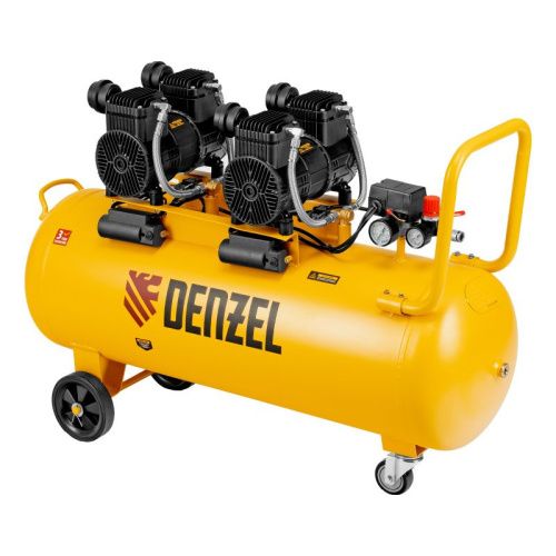 Малошумный безмасляный компрессор Denzel DLP-3000/100-Tehinstrument