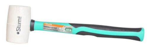 Киянка 225 г белая, фибергласовая рукоятка  Sturm-Tehinstrument