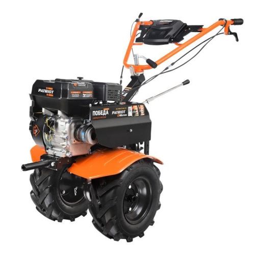 Мотоблок бензиновый Patriot Победа с колесами X-Drive-Tehinstrument