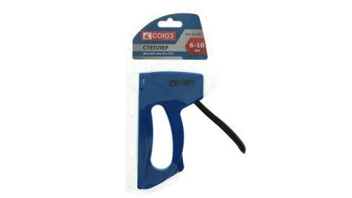 Степлер, пластмассовый корпус, 53 тип, скоба 6-10мм, СОЮЗ-Tehinstrument