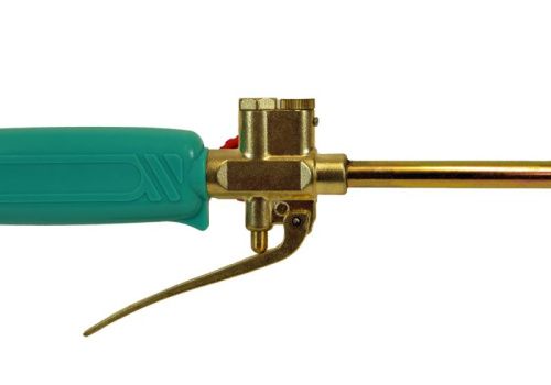 Горелка кровельная газовоздушная, 70см, рычаг, латунный регулятор,  Sturm-Tehinstrument