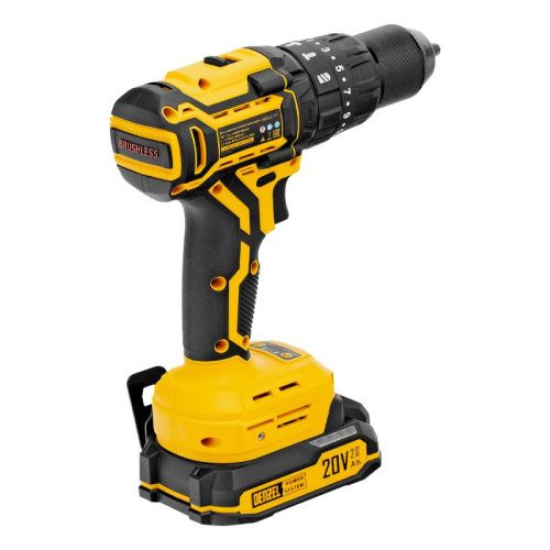 Бесщеточный аккумуляторный ударный шуруповерт Denzel CIDH-BL-20, Li-Ion, 20 В-Tehinstrument