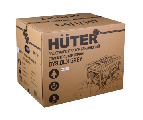 Электрогенератор DY8,0LX-электростартер Grey Huter-Tehinstrument