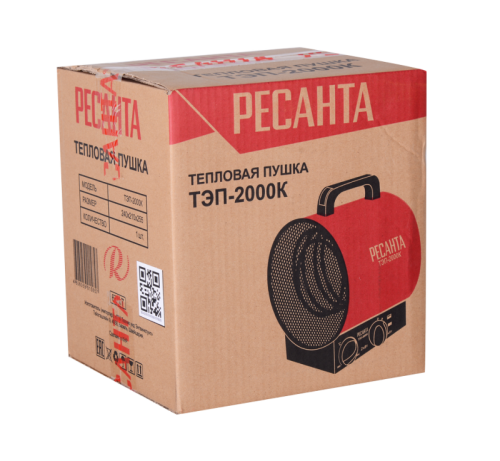 Электрическая тепловая пушка РЕСАНТА ТЭП-2000К-Tehinstrument