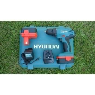 Аккумуляторный шуруповерт Hyundai A 1402 (аккумуляторная дрель-шуруповерт Хендай 1402)-Tehinstrument