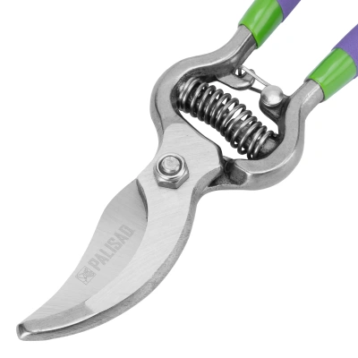 Секатор прямого реза 200 мм, обрезиненные рукоятки, Palisad-Tehinstrument