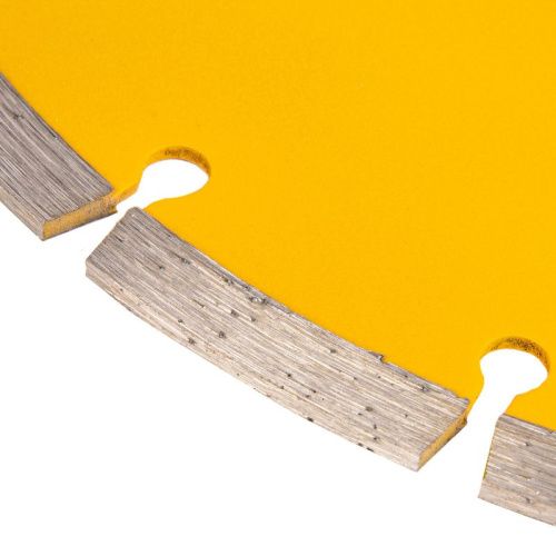 Диск алмазный, отрезной сегментный, 230 х 22.2 мм, сухая резка Denzel-Tehinstrument