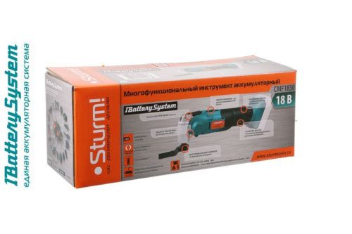 Аккумуляторный реноватор  Sturm CMF1830 1BatterySystem-Tehinstrument