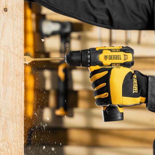 Аккумуляторный шуруповерт Denzel CDQ-12, Li-Ion, 12 В-Tehinstrument