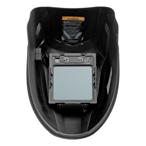 Щиток защитный лицевой (маска сварщика) F10, см. окно 100х96, Real Color, DIN 4-8/9-13 Denzel-Tehinstrument