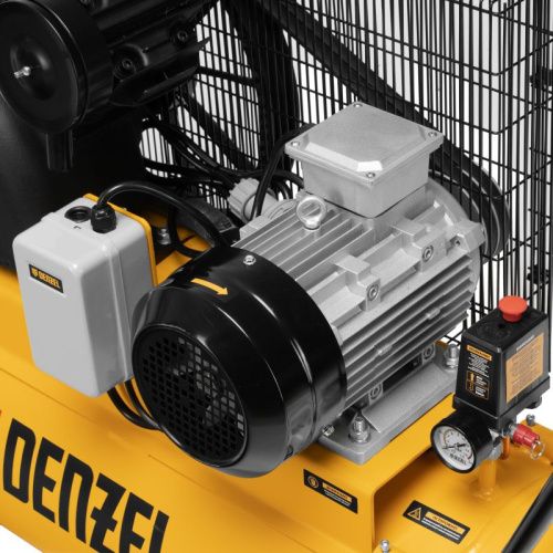 Компрессор воздушный ременной привод Denzel CV 4000-T/100-Tehinstrument