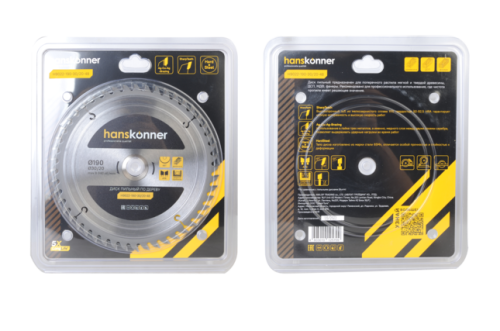 Пильный диск по дереву 190x30мм, 48 зубьев, Hanskonner-Tehinstrument