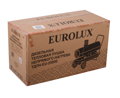 Тепловая дизельная пушка непрямого нагрева ТДНП-EU-25000 Eurolux-Tehinstrument