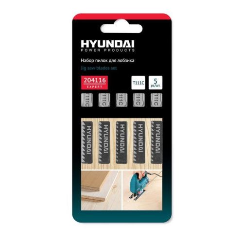 Пилка для лобзика дерево T111C Hyundai-Tehinstrument