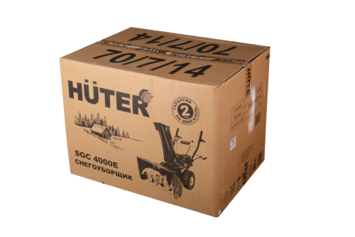 Снегоуборщик бензиновый Huter SGC 4000E-Tehinstrument