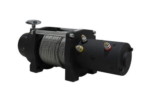 Habert Лебедка электрическая 6000LB, стальной трос-Tehinstrument