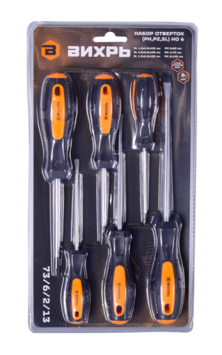 Набор отверток ВИХРЬ НО 6-Tehinstrument