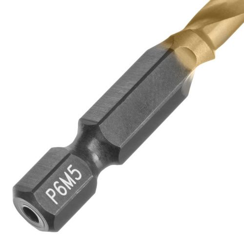 Сверло-метчик М6 х 1,0 мм, Р6М5// Denzel-Tehinstrument