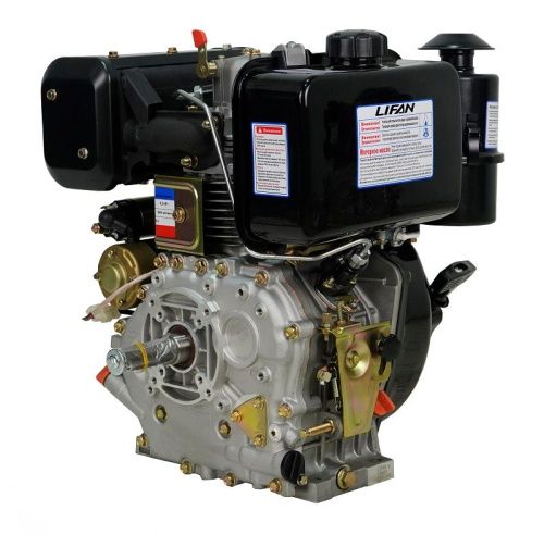 Двигатель Lifan Diesel 186FD, вал ?25мм, катушка 6 Ампер-Tehinstrument