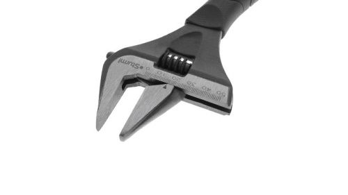 Разводной ключ с тонкими губками, 250 мм, зев 50мм, фосфатированный,  Sturm-Tehinstrument