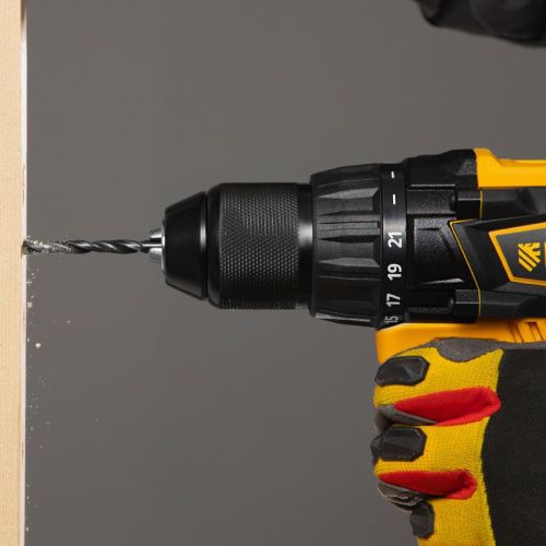 Дрель-шуруповерт аккумуляторная Denzel, бесщет. BLDL-IB-18-02-Tehinstrument