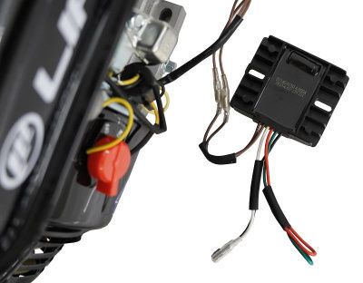 Двигатель Lifan 170F, вал ?20мм, катушка 3 Ампера-Tehinstrument