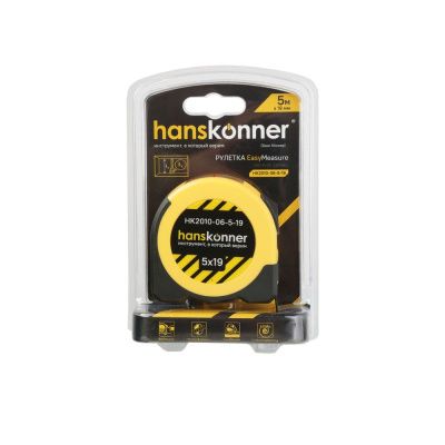 Рулетка 5x19мм, Hanskonner-Tehinstrument