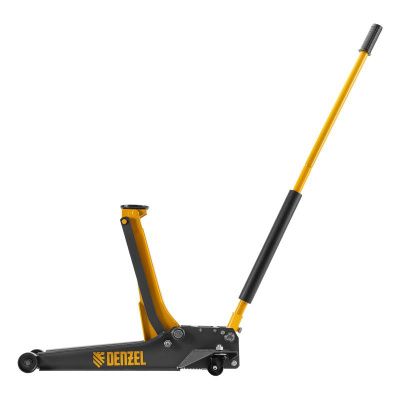 Домкрат гидравлический подкатной, 3 т, 85-610 мм, быстрый подъем, низ. подхват, проф, SUV Denzel-Tehinstrument
