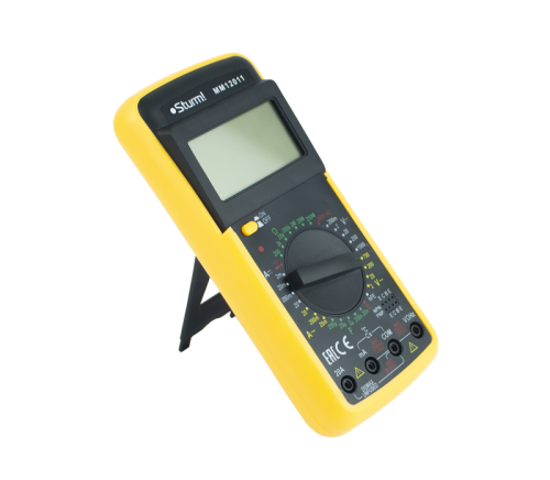 Мультиметр цифровой, измерение ёмкости, частоты, температуры,  Sturm-Tehinstrument