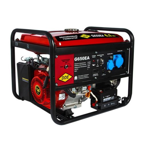 Генератор бензиновый DDE G650EA-Tehinstrument