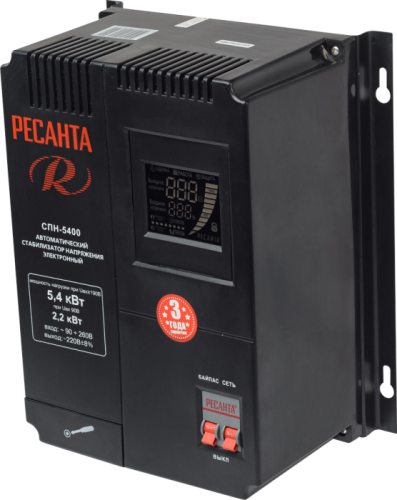 Стабилизатор напряжения РЕСАНТА СПН-5400-Tehinstrument