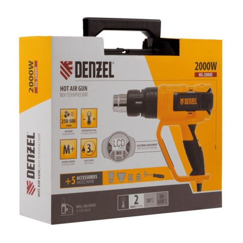 Фен технический Denzel HG-2000E-Tehinstrument
