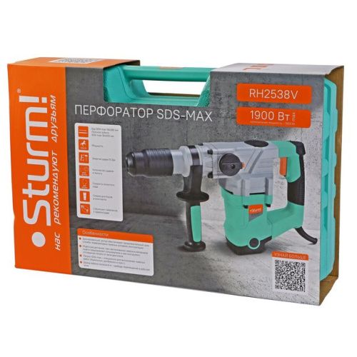 Перфоратор SDS MAX  Sturm RH2538V-Tehinstrument