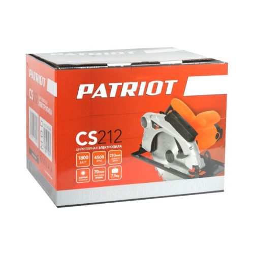 Пила циркулярная Patriot CS 212-Tehinstrument