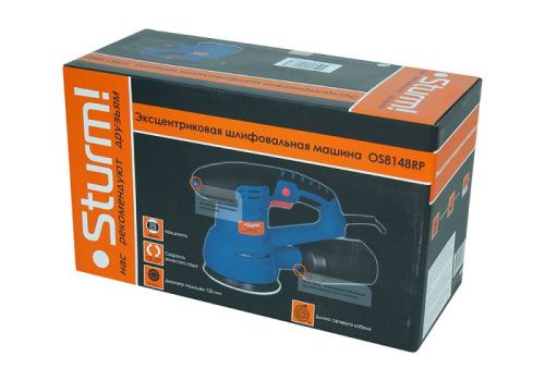 Эксцентриковая шлифовальная машина  Sturm OS8148RP-Tehinstrument